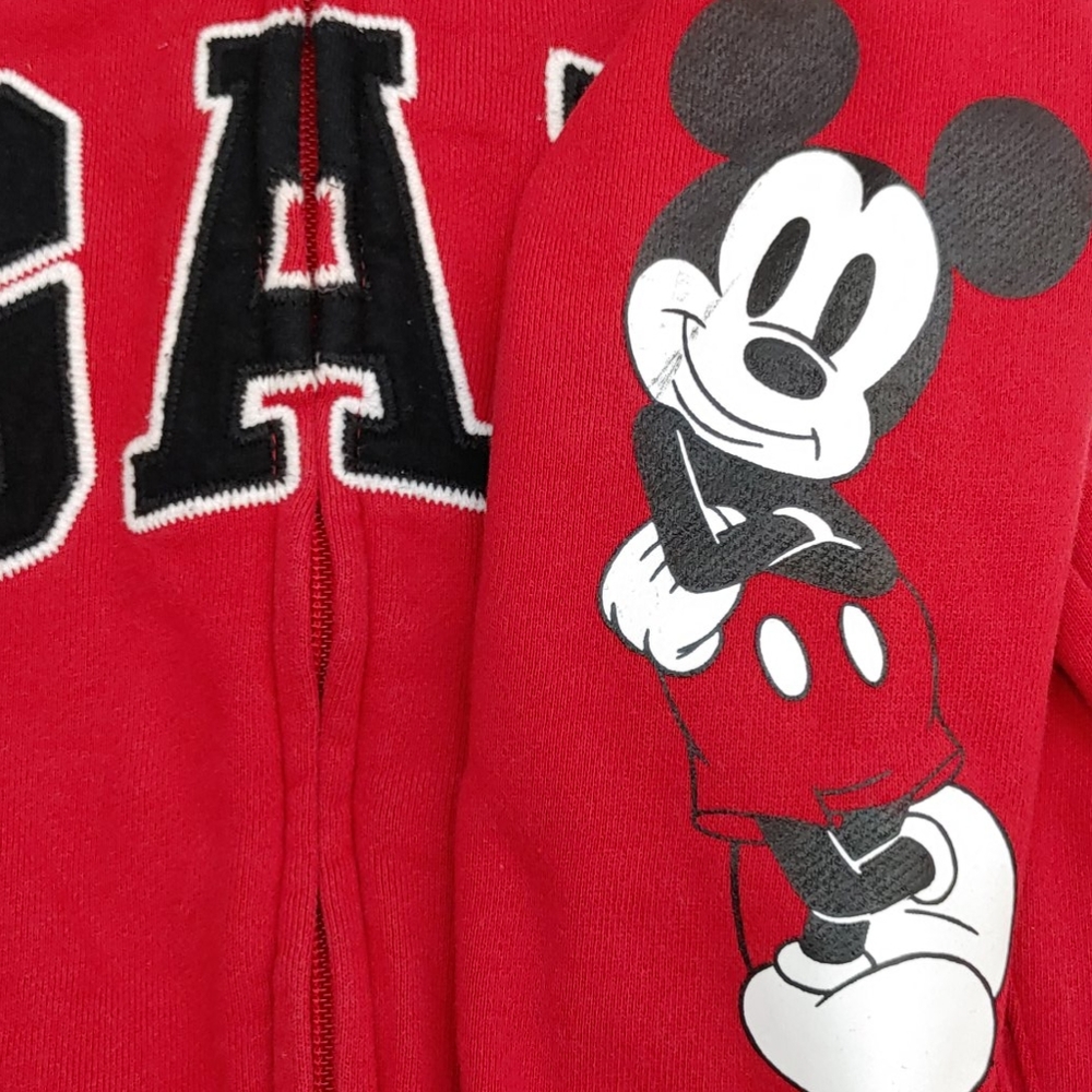 🐻SOLD🐻Gap Disney Mickey Sweater Size 4 Years - Picture 7 of 9